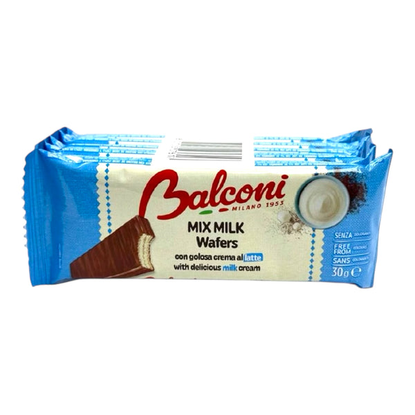 Balconi Wafers Mix Milk /al Latte
5x30g each
