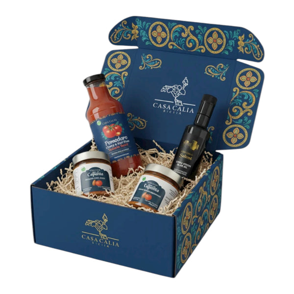 Christmas Gift Box by Casa Calia - Authentic Sicilian Gourmet Collection
