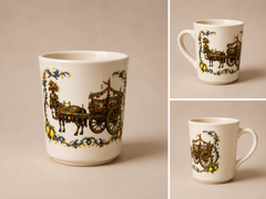 Sicilian Horse Cart Ceramic Mug – 8 oz | Made in Eatalia Exclusive