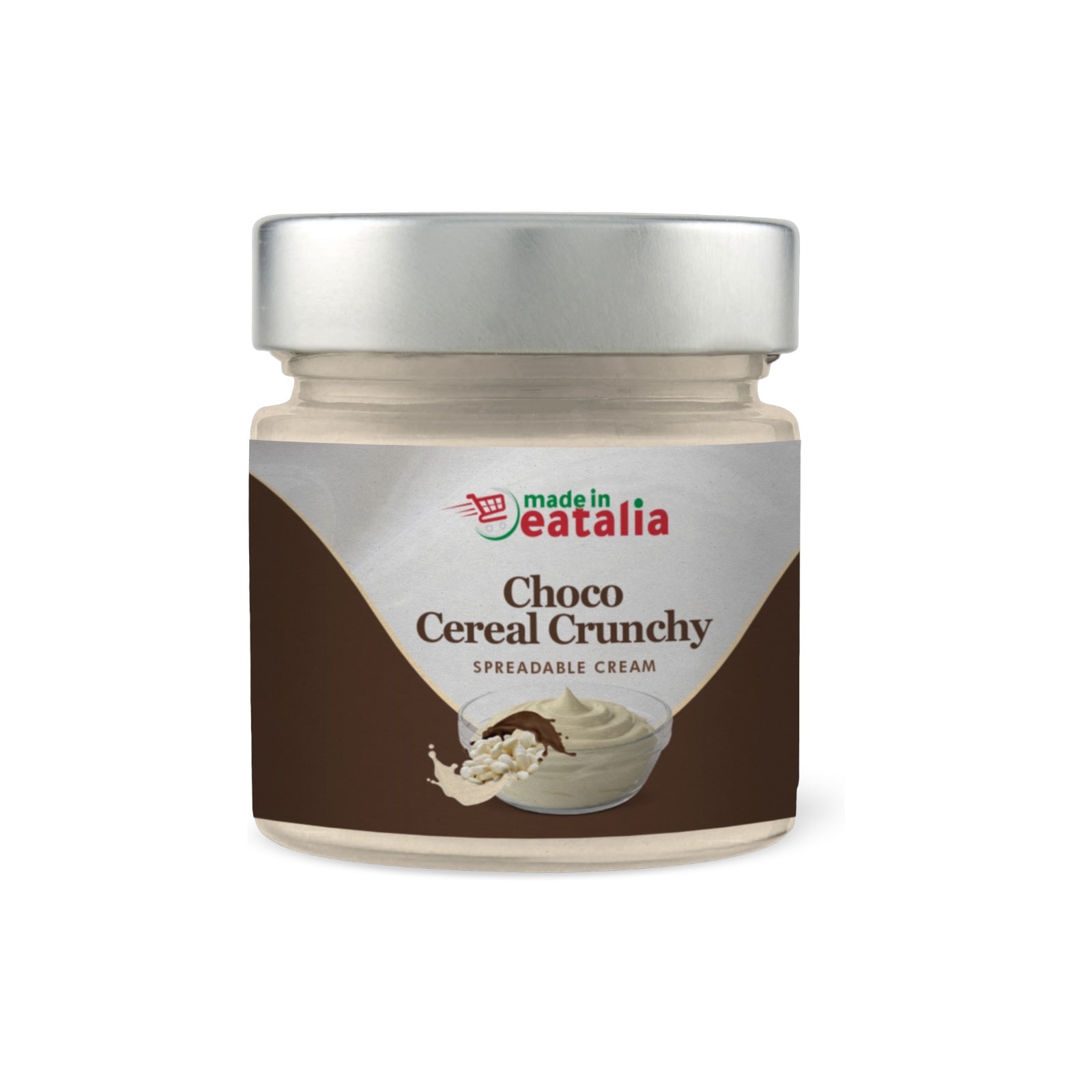 Choco Cereal Crunchy – Milk & Cereal - 200g by Made in Eatalia