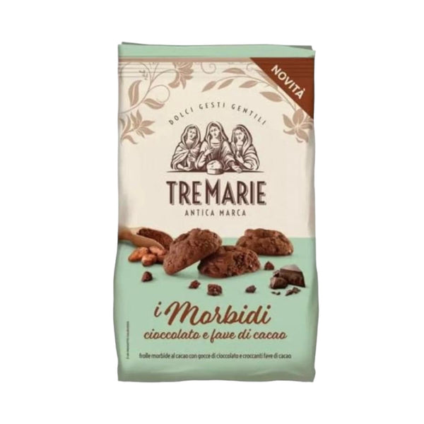 Tre Marie Soft Fave Cocoa & Chocolate Cookies /biscuits 
300g