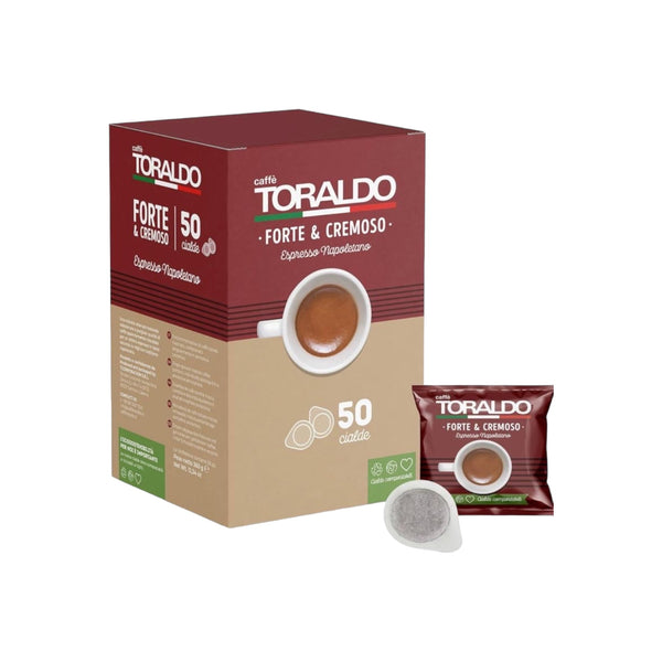 Caffè Toraldo Forte & Cremoso Espresso Napoletano 50 pods ESE