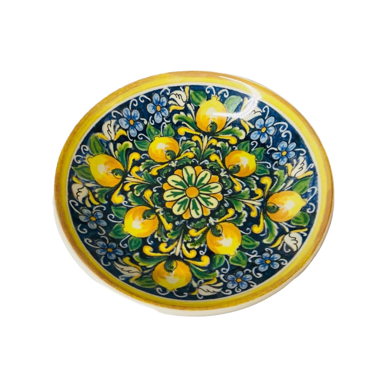 Ceramiche Italia Deep Dinner plates Made in Italy 8 in diameter 1.25 in deep