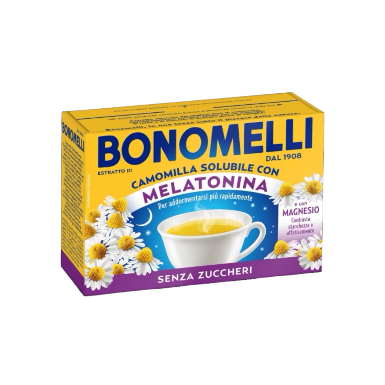 Bononelli SolubleChamomile With Melatonin And Magnesium
16 bags 72g
