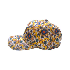 Adjustable Sicilian Baseball Hat - L 10 x 8 in approx