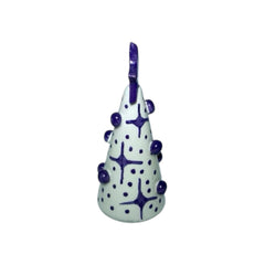 Purple And With Christmas Tree in Ceramic 12cm