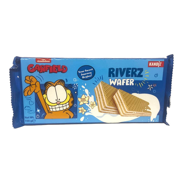 Nickelodeon Wafer Riverz
Vanilla Garfield 100g