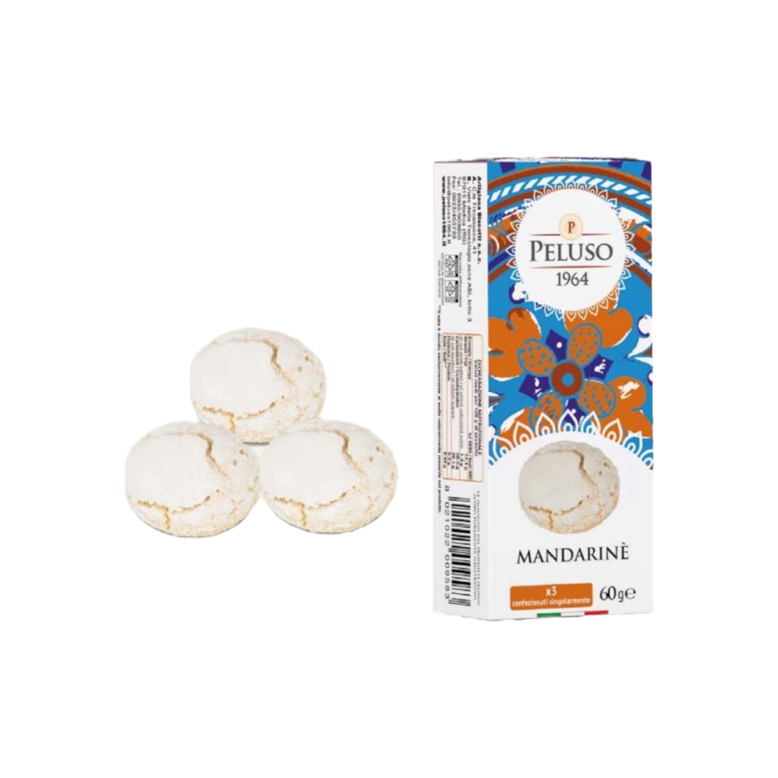 Peluso Almond Paste With Mandarin Peel