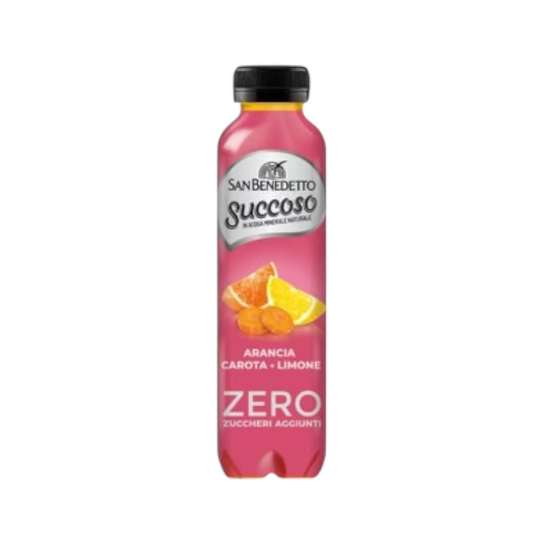 Fruit Juice - San Benedetto - Zero  Sugar Orange, Carrot And Lemon -400ml