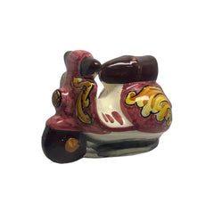 Vespa ceramic vehicle from Caltagirone 5x3x3.5 in