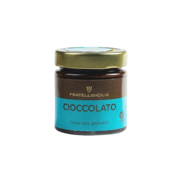 Crema al Cioccolato Senza latte
Dairy-free chocolate cream
Glass jar 200g