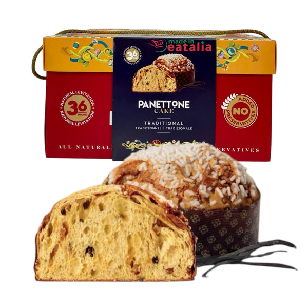 Artisanal Traditional Panettone Cake by Inglima 2.2lb