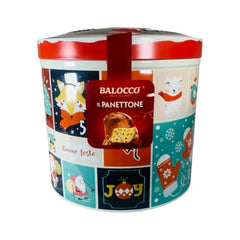 Balocco Classic Panettone in a Random Collective Tin 750g