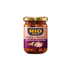 Rio Mare Tuna pesto 
Eggplant and Sundried Tomatoes
130g