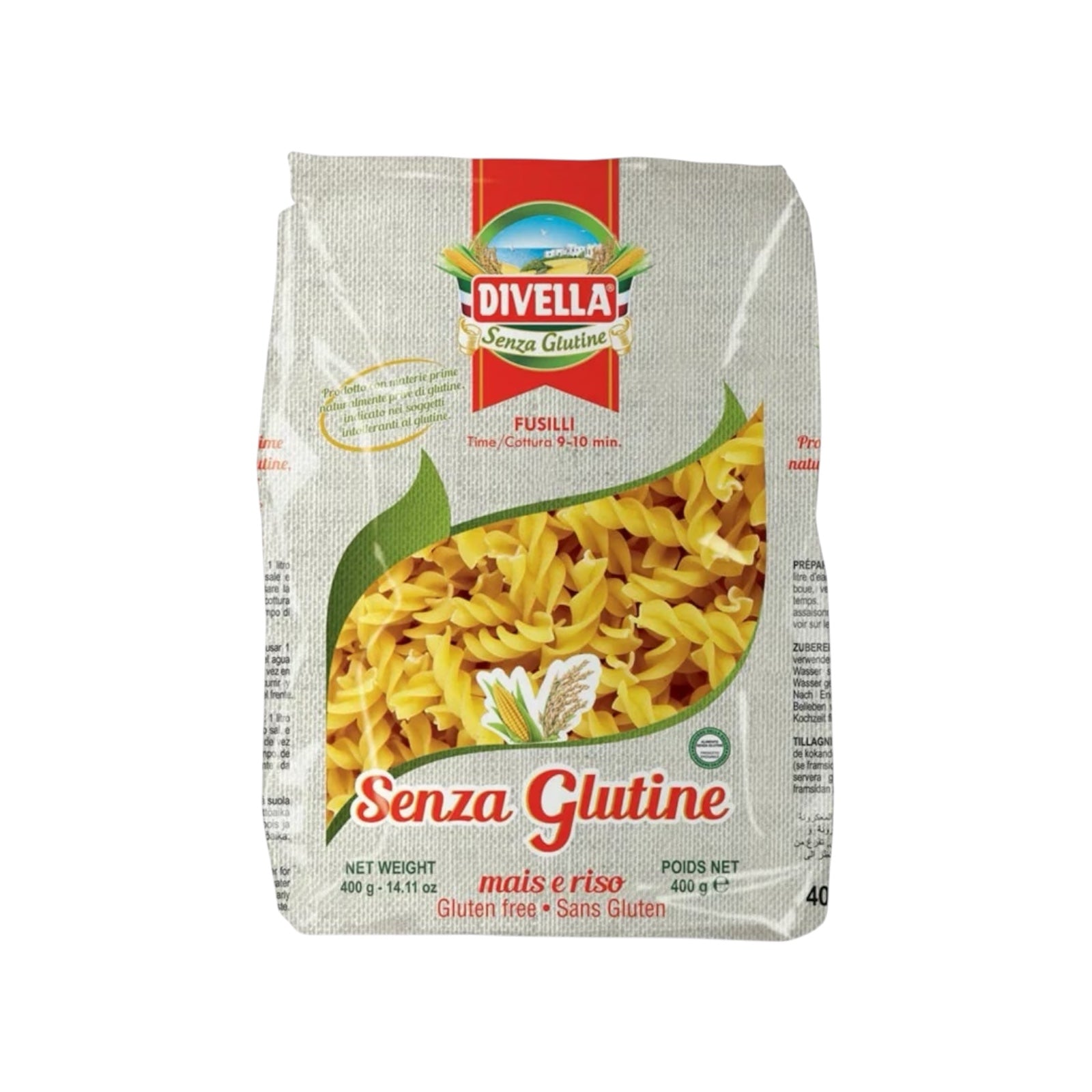 Divella Gluten Free Fusilli 400g