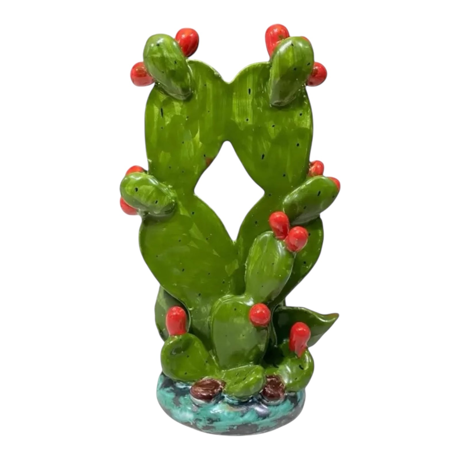 Prickly Pear Pale Composition with Base - height 20 cm