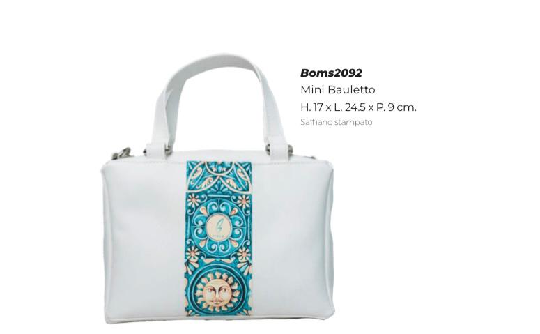 Mediterranean Charm Mini Bauletto Bag By Pikla