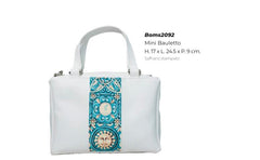 Mediterranean Charm Mini Bauletto Bag By Pikla