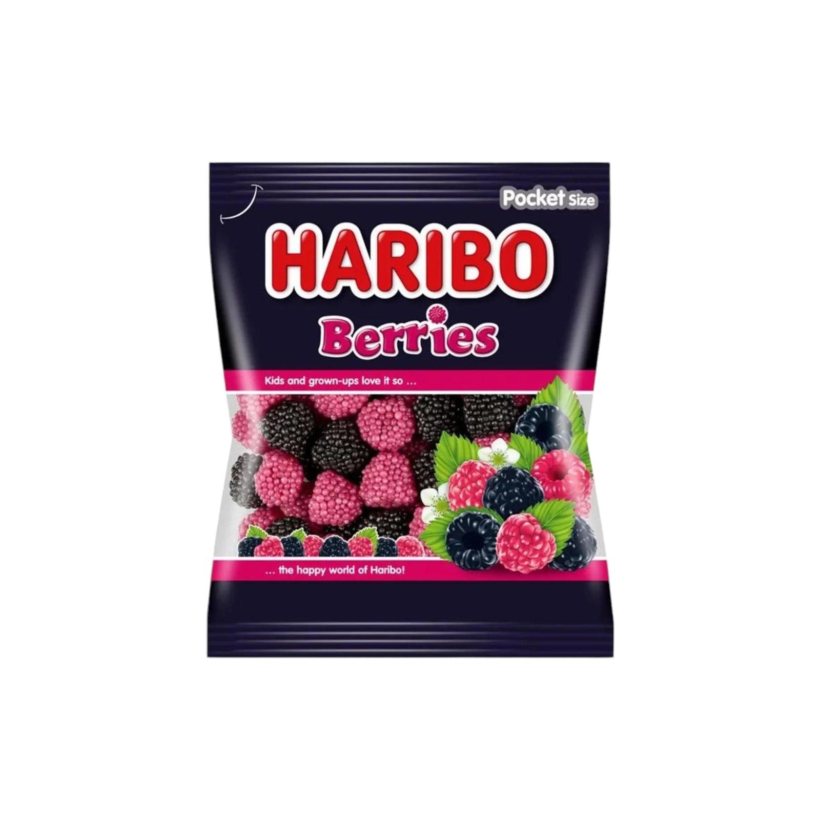 Haribo Berries Gummies Crunchy and chewy 80g