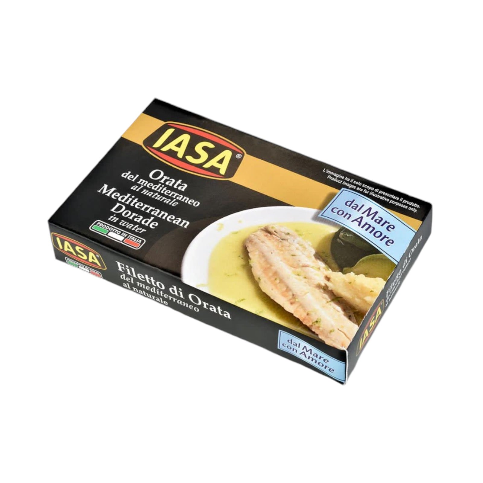 Orata Mediterranean Dorade in water 145g By Iasa