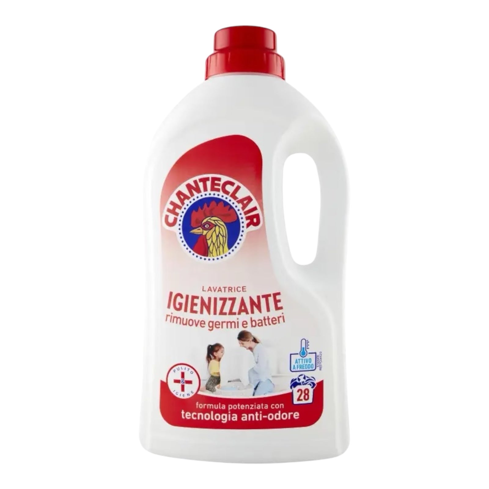 Laundry detergent Sanitizing Igienizzante 28 cups 1260ML Chanteclair Washing Machine