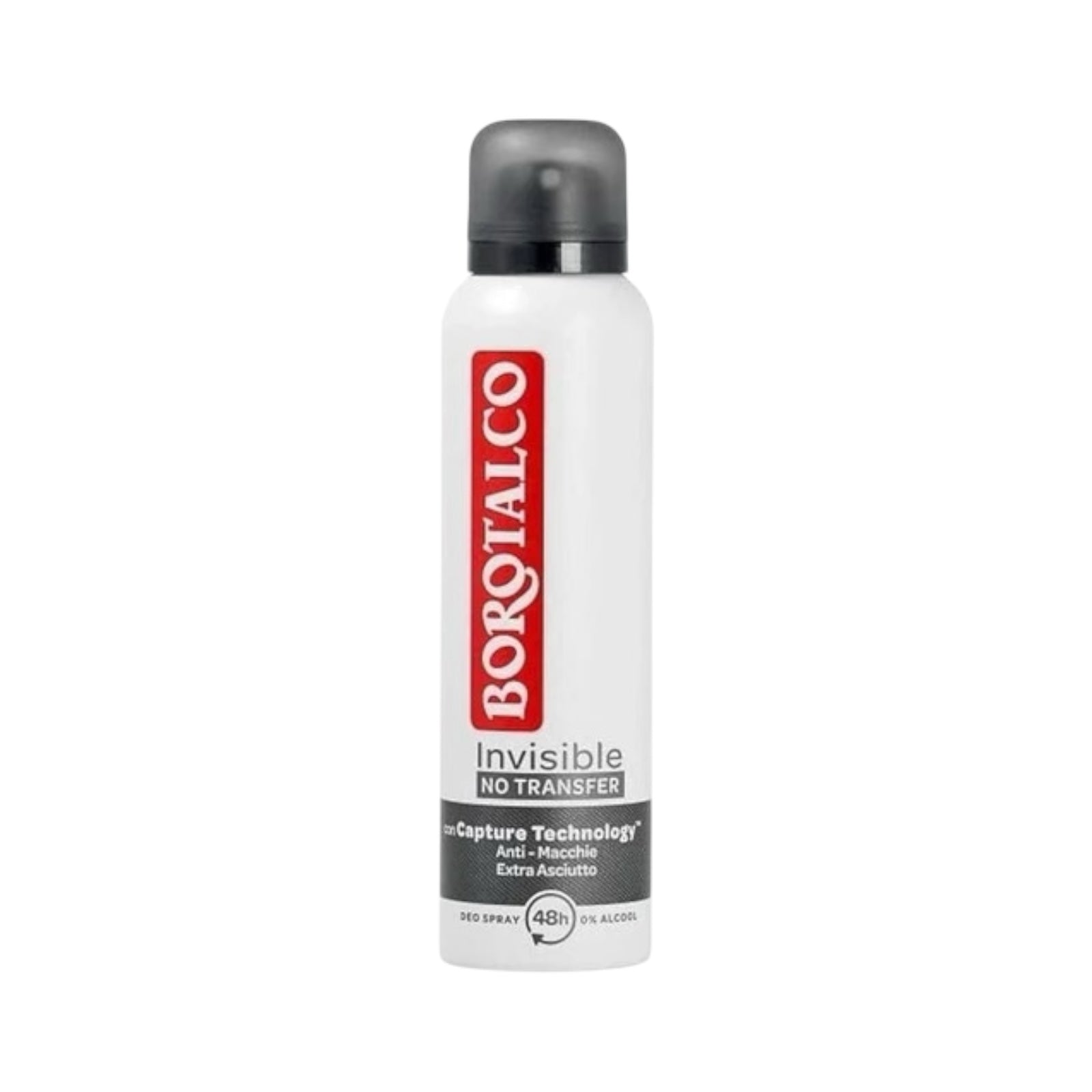 Borotalco Invisible / No transfer Deo  body Spray 48h 150ml