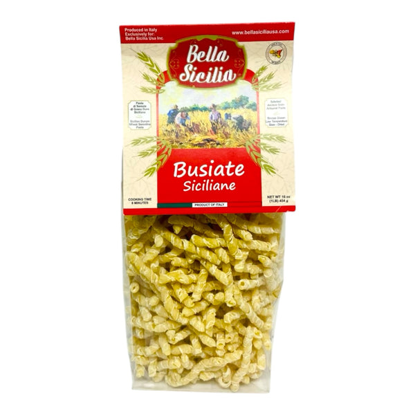 Bella Sicilia Artisanal Pasta
Busiate 454g