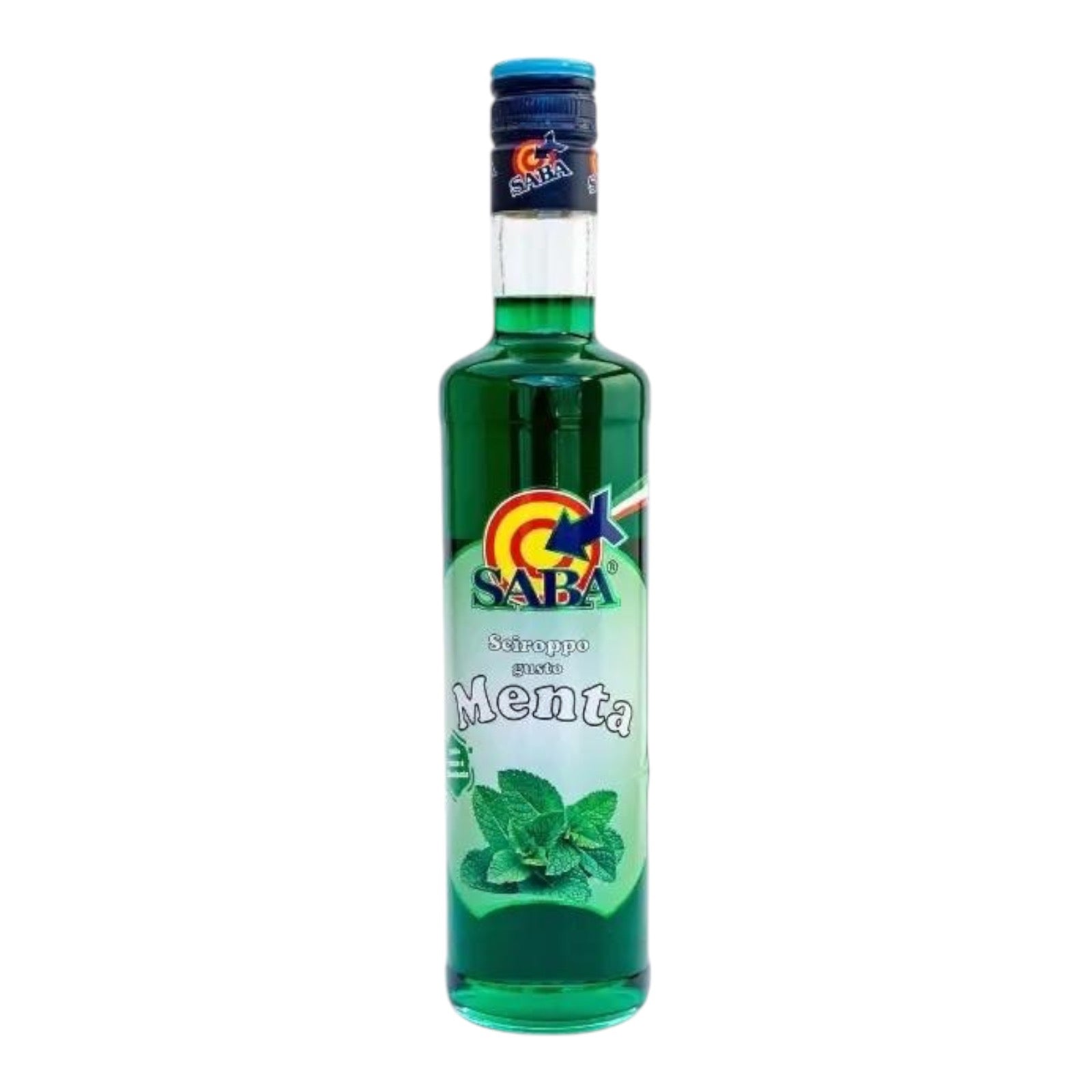 Classic Sciroppo Menta Prepared for Mint Drnks Mint Syrup 500ml by Saba