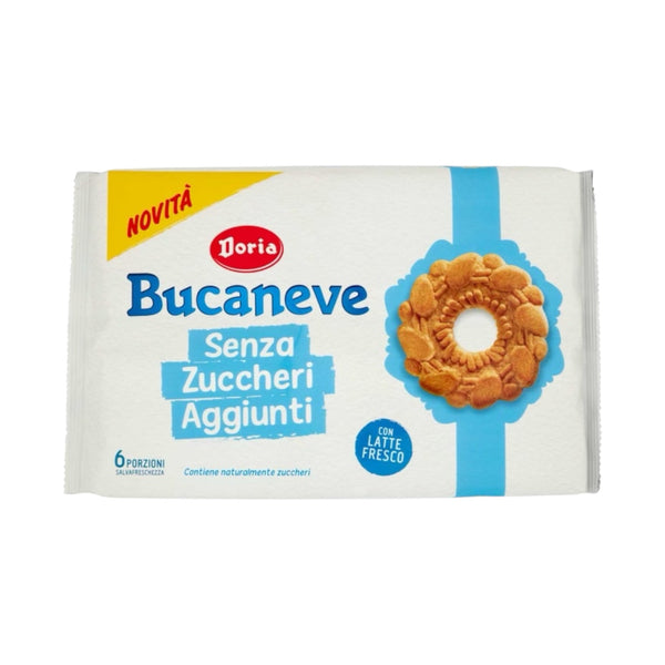 Doria Bucaneve Without Added Sugar Biscuits 263g