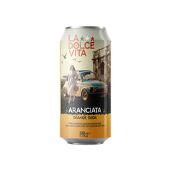 Aranciata- Orange Soda By La Dolce Vita 11.1oz - 330ml