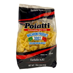 Poiatti Pasta Farfalle n.82 454g