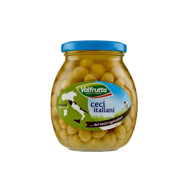 Valfrutta Legumes Chickpeas - Ceci Glass jar 360g