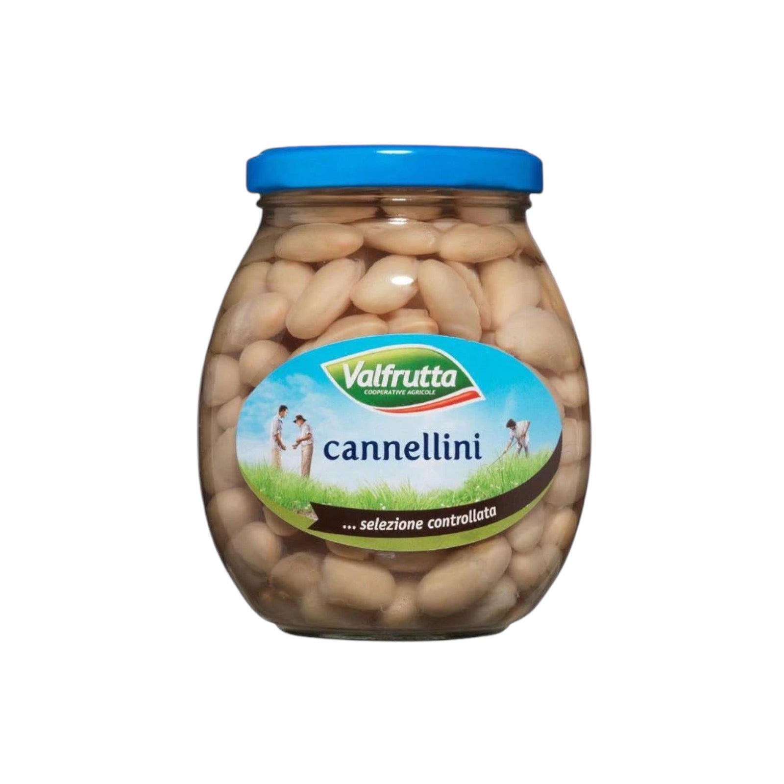 Valfrutta Legumes Cannellini Beans - Fagioli Cannellini
Glass jar 360gr