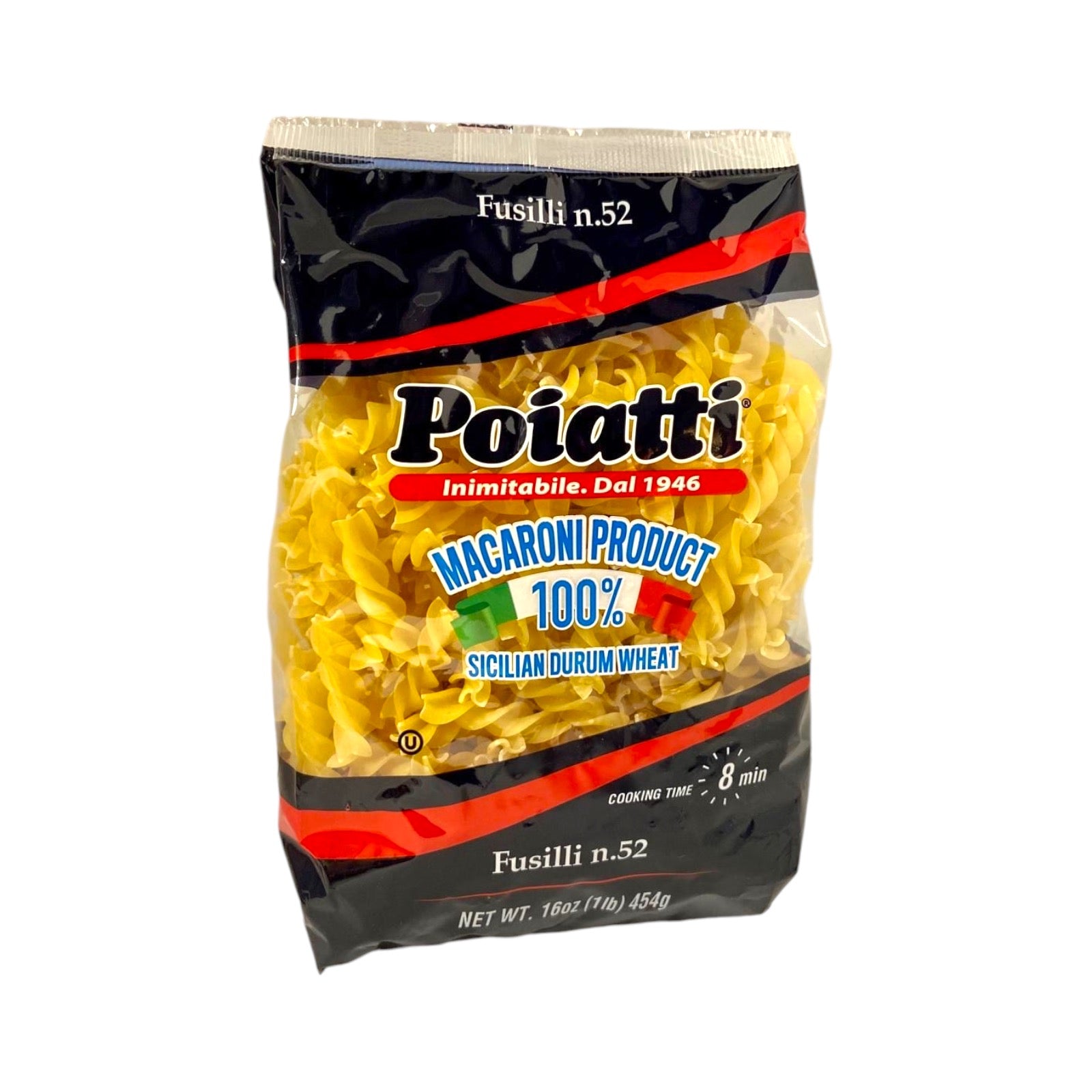 Poiatti Pasta Fusilli n.52
454g