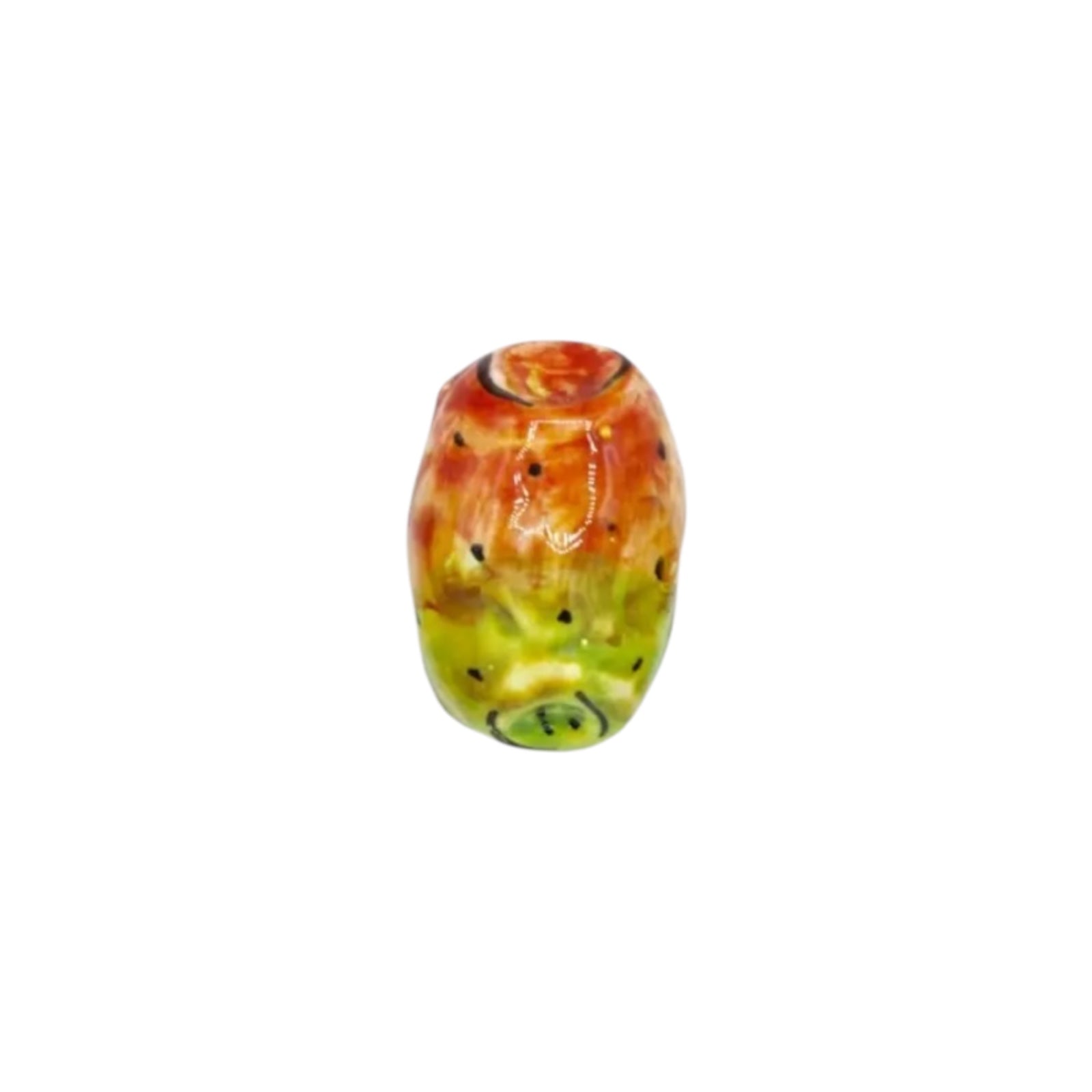 Magnet Ceramic Caltagirone, Sicilian Prickly Pear 6cm