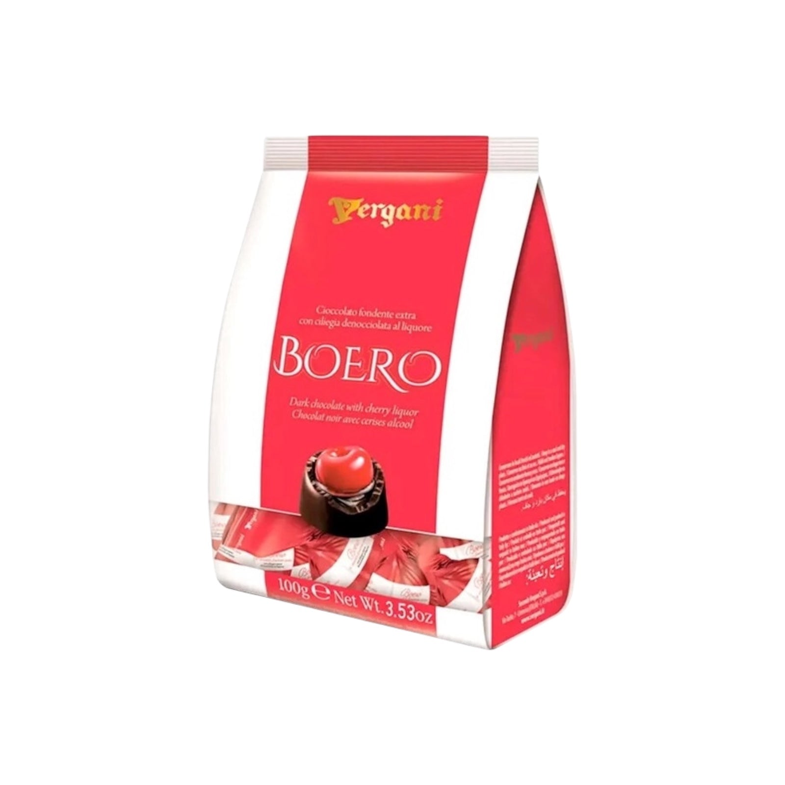 Vergani Boero Chocolate With Cherry 100g