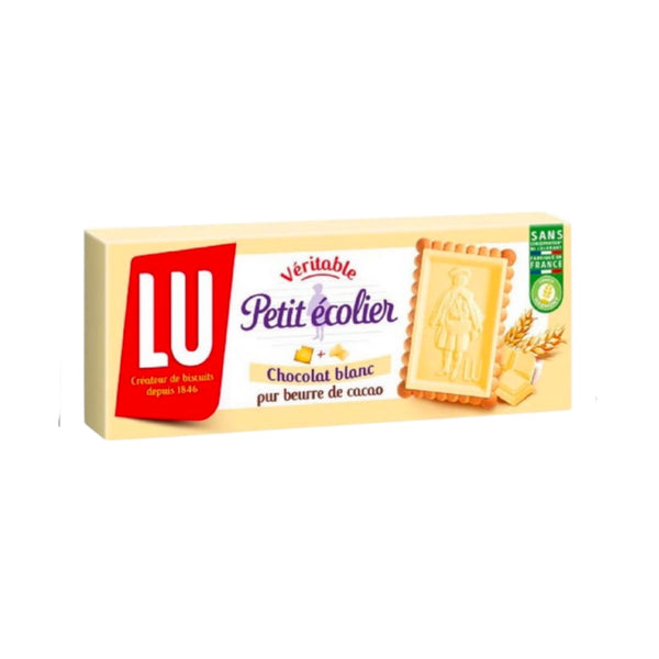 Lu Petit Ecolier Blanc White Chocolate Covered Biscuits 150g