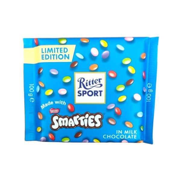 Ritter Sport Milk Chocolate w/ Smarties - 100g Limited Edition