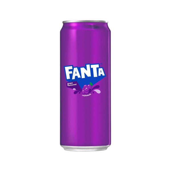 Fanta Grape Soda Can 330ml