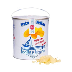 Bonilla A La Vista Patatas Fritas
Potato Chips in Tin 500g