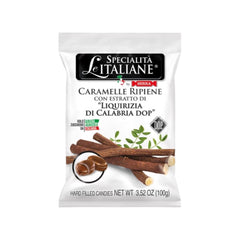 Le Specialità Italiane Liquorice Hard Candy 100g