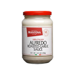 Mantova Italian Roasted Garlic Alfredo Sauce 12.5 oz./ 350g