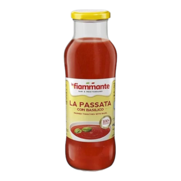 La Fiammante Purée/Mashed Tomato With Basil 680g