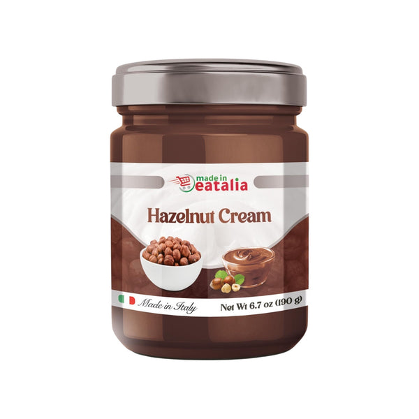 Made in Eatalia Hazelnut Cream – Smooth & Rich Italian Spread (190g)