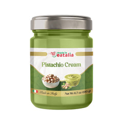 Made in Eatalia Pistachio Cream – Smooth & Sweet Italian Spread (190g)