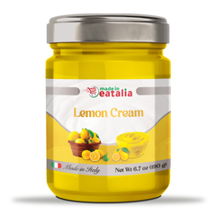 Made in Eatalia Lemon Cream – Zesty & Smooth Italian Spread (190g)