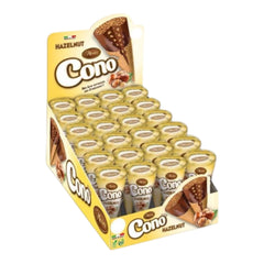 Messori Cone Wafer snack
With hazelnut cream 24 mini cones  in a box 25g x24 = 600g