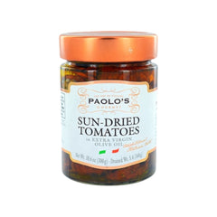 Sun dried Tomatoes Glass Jar 300g By Paolo’s