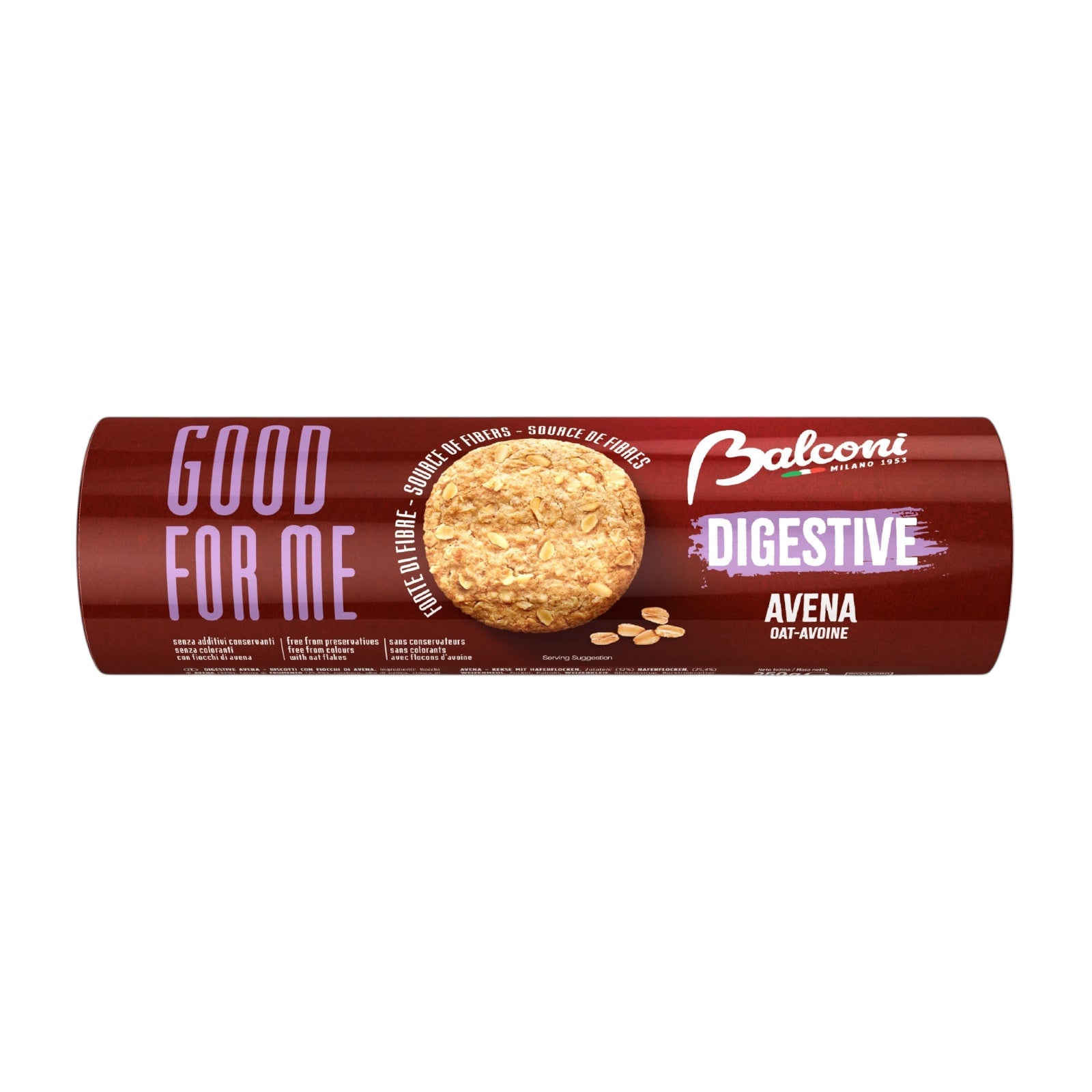 Balconi Digestive Cookies
Oat / Avena 250g