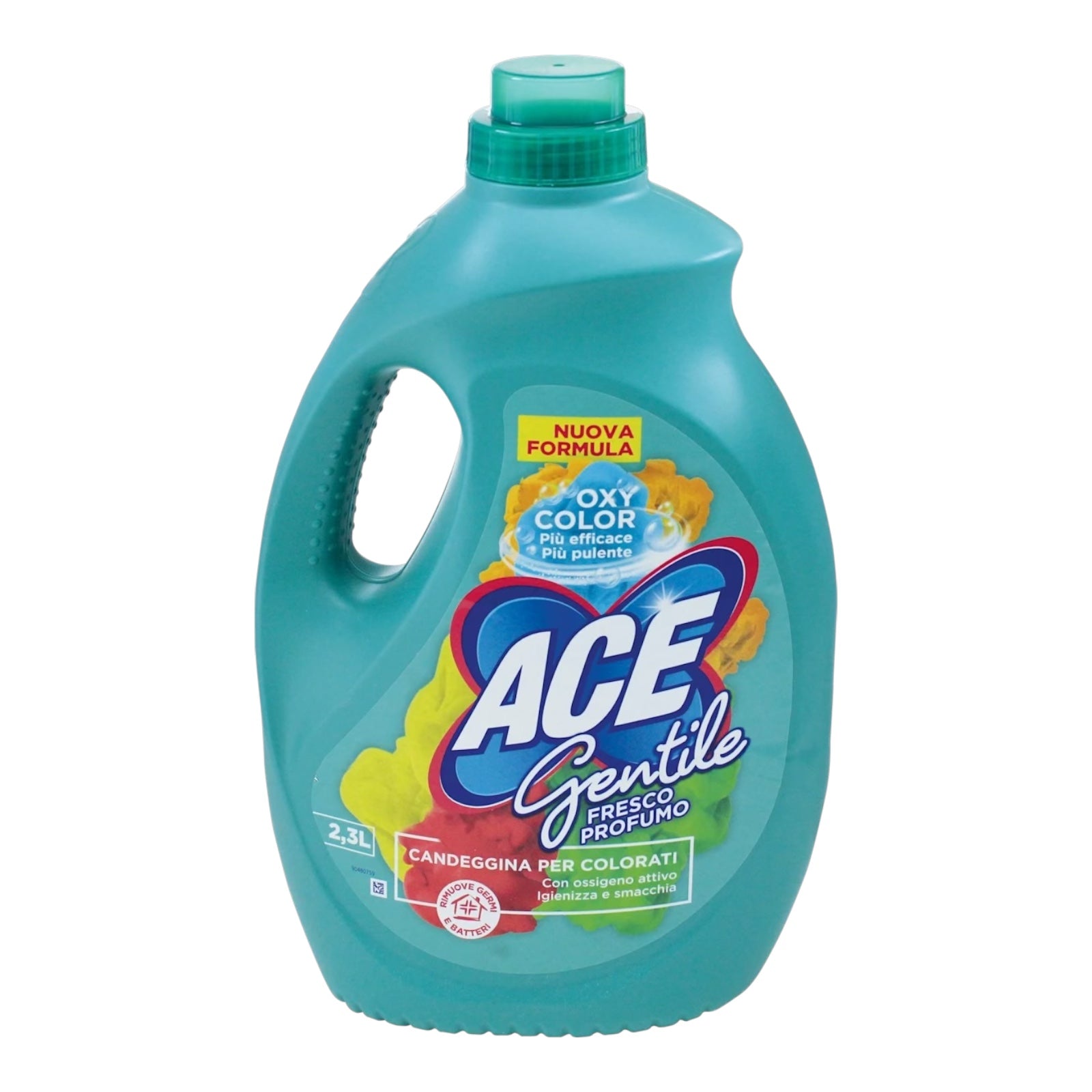 Ace Bleach With Oxi Color Technology and Sanitize 
Fresh perfume 2,3L
